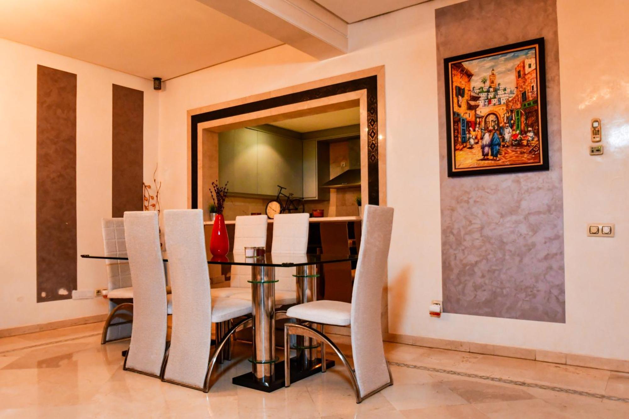Appartement Haut Standing Gueliz Plaza Марракеш Екстер'єр фото