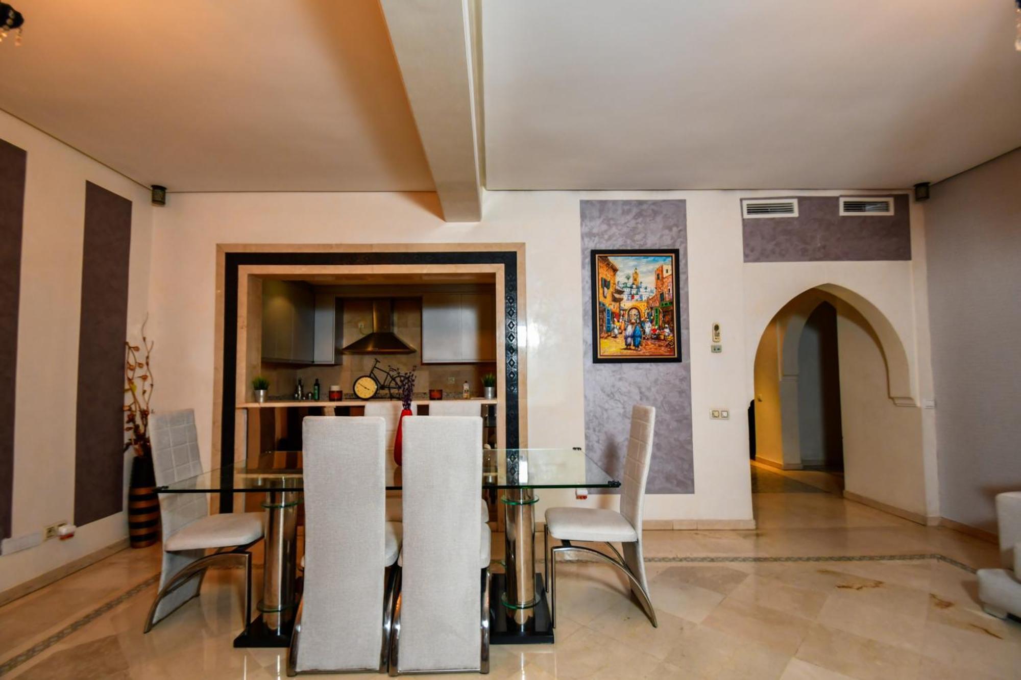 Appartement Haut Standing Gueliz Plaza Марракеш Екстер'єр фото