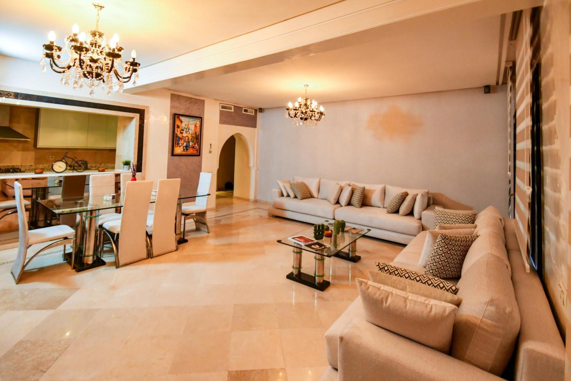 Appartement Haut Standing Gueliz Plaza Марракеш Екстер'єр фото