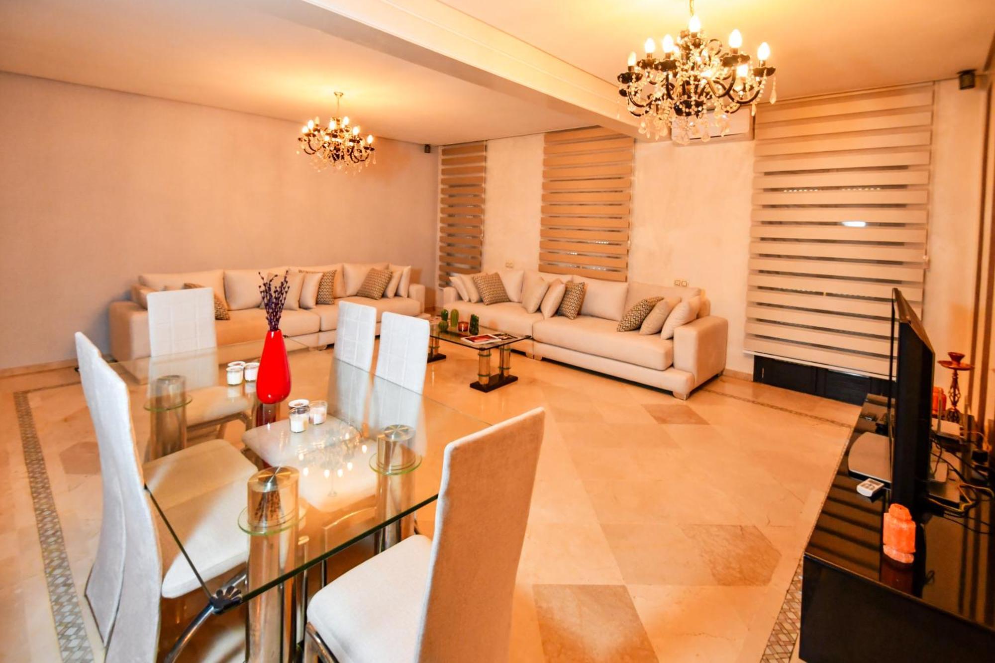 Appartement Haut Standing Gueliz Plaza Марракеш Екстер'єр фото