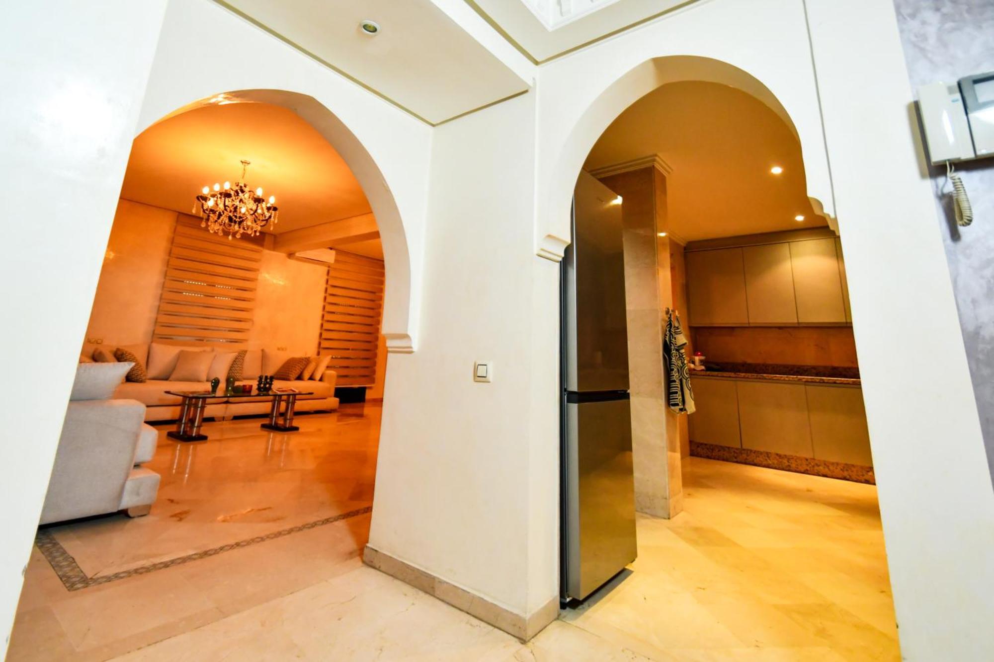 Appartement Haut Standing Gueliz Plaza Марракеш Екстер'єр фото