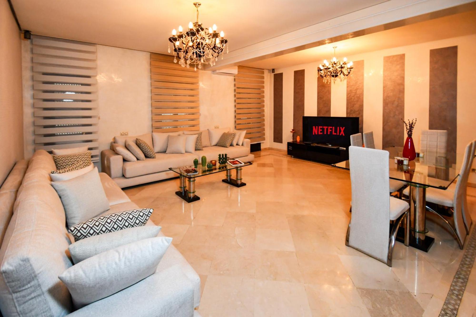 Appartement Haut Standing Gueliz Plaza Марракеш Екстер'єр фото